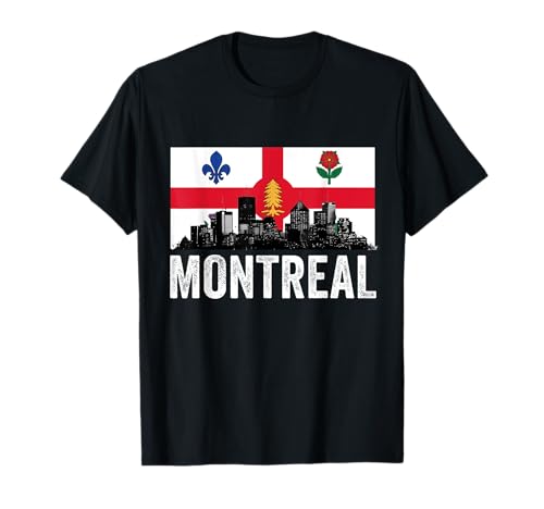 Montreal Kanada Souvenir Urlaub Reise Männer Frauen Erinnerung T-Shirt von Montreal Canada Reminder Souvenir
