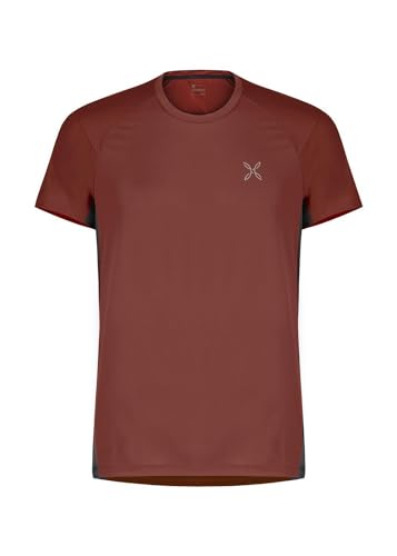 MONTURA Join Herren Technisches T-Shirt, ideal für verschiedene Outdoor-Aktivitäten und Freizeit, Tobacco, XL von Montura