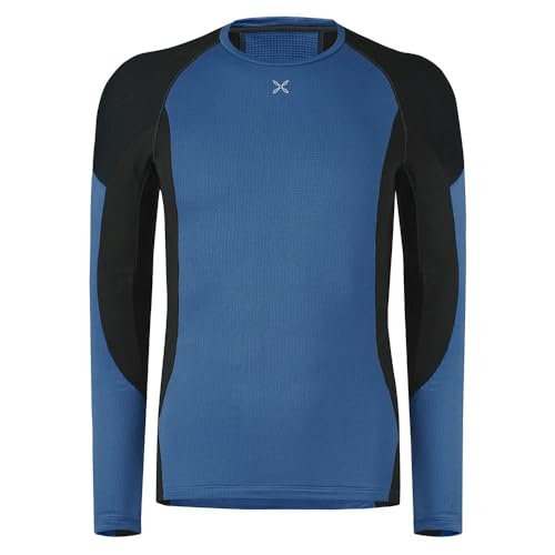 MONTURA Run Fly Herren-Trikot MMGR03X 87, Farbe tiefblau aus synthetischem Stoff, atmungsaktiv, ideal für Aerobic-Aktivitäten, blau MONTURA Run Fly Herren-Trikot MMGR03X 87, Farbe tiefblau aus synthetischem Stoff, atmungsaktiv, ideal für Aerobic-Aktivitäten, blau von MONTURA