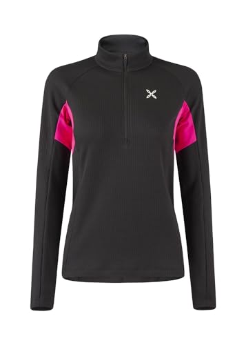 MONTURA Thermic 4 Woman MMZP56W 9007 Thermo-Trikot für Damen, geeignet für sportliche Aktivitäten wie Skifahren, Bergsteigen oder Klettern, Schwarz , L-6XL von Montura