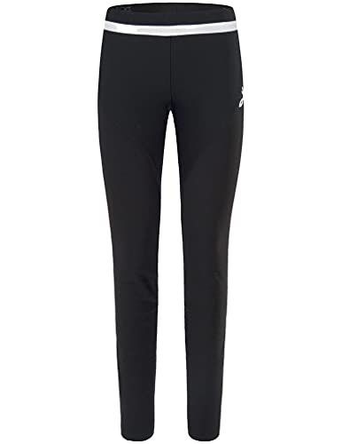 MONTURA Thermo Fit Pants Damen MPLR39W 9000 Farbe Schwarz Weiß Lange Hose für Damen Ideal für Outdoor und Tag, Schwarz , Medium von Montura