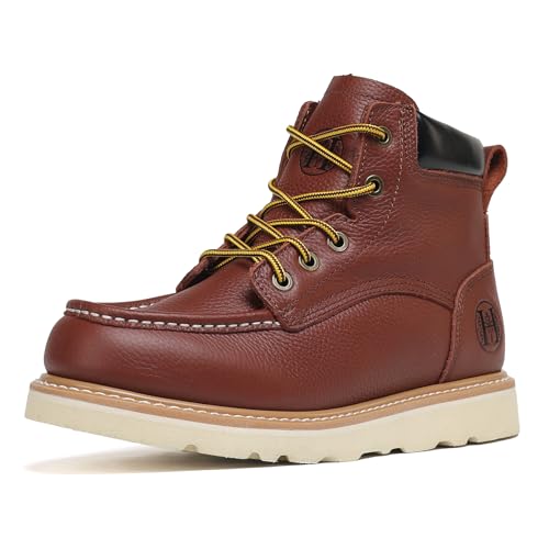 Montwell Herren Arbeitsstiefel, rutschfest, weich, wasserabweisend, Moc Toe, A303, 43 EU Montwell Herren Arbeitsstiefel, rutschfest, weich, wasserabweisend, Moc Toe, A303, 43 EU von Montwell