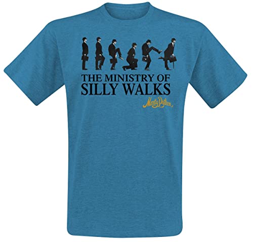 MONTY PYTHON Ministry of Silly Walks Männer T-Shirt Multicolor XXL MONTY PYTHON Ministry of Silly Walks Männer T-Shirt Multicolor XXL von MONTY PYTHON