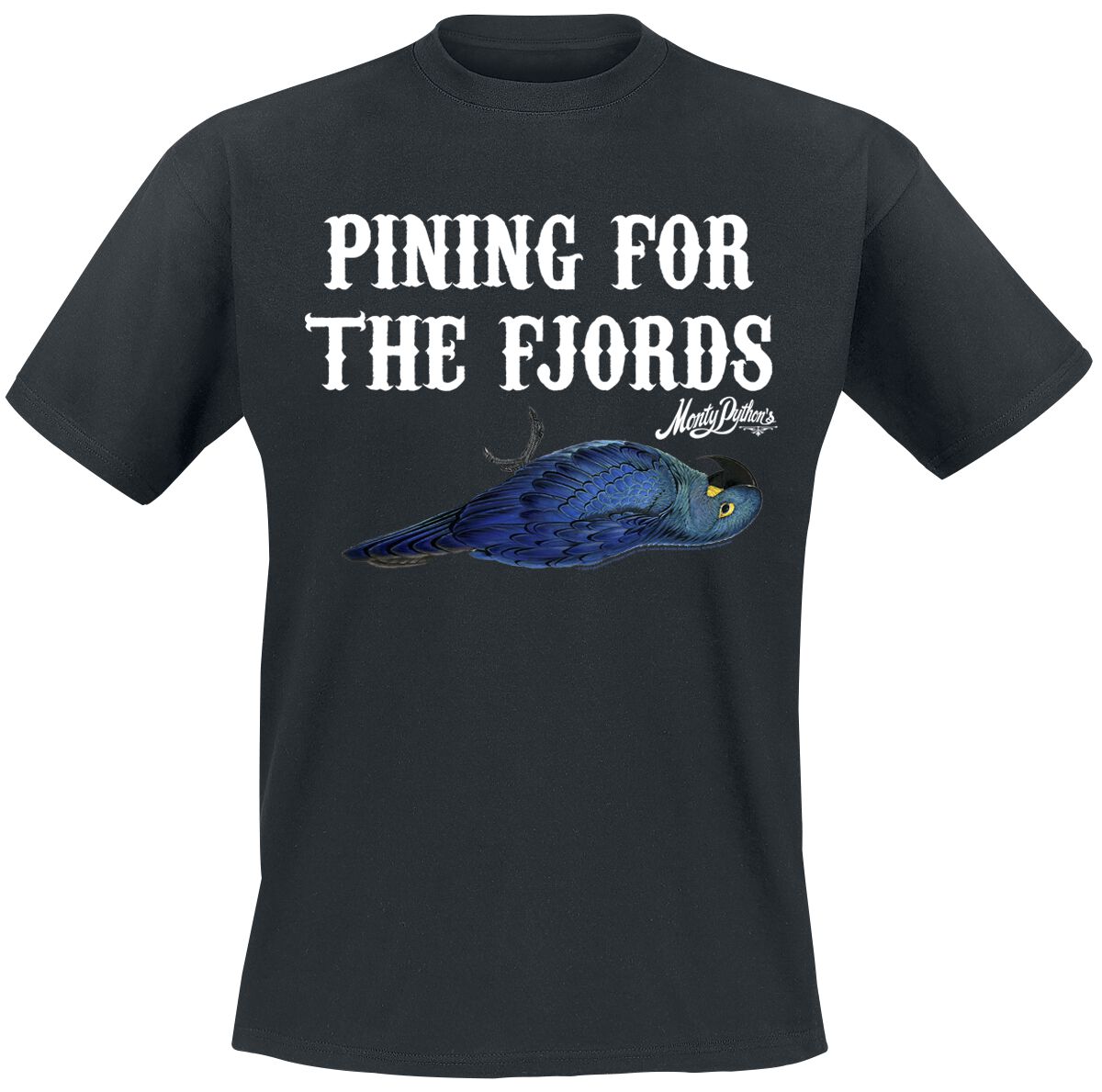 Monty Python Pining For The Fjords T-Shirt schwarz in L von Monty Python