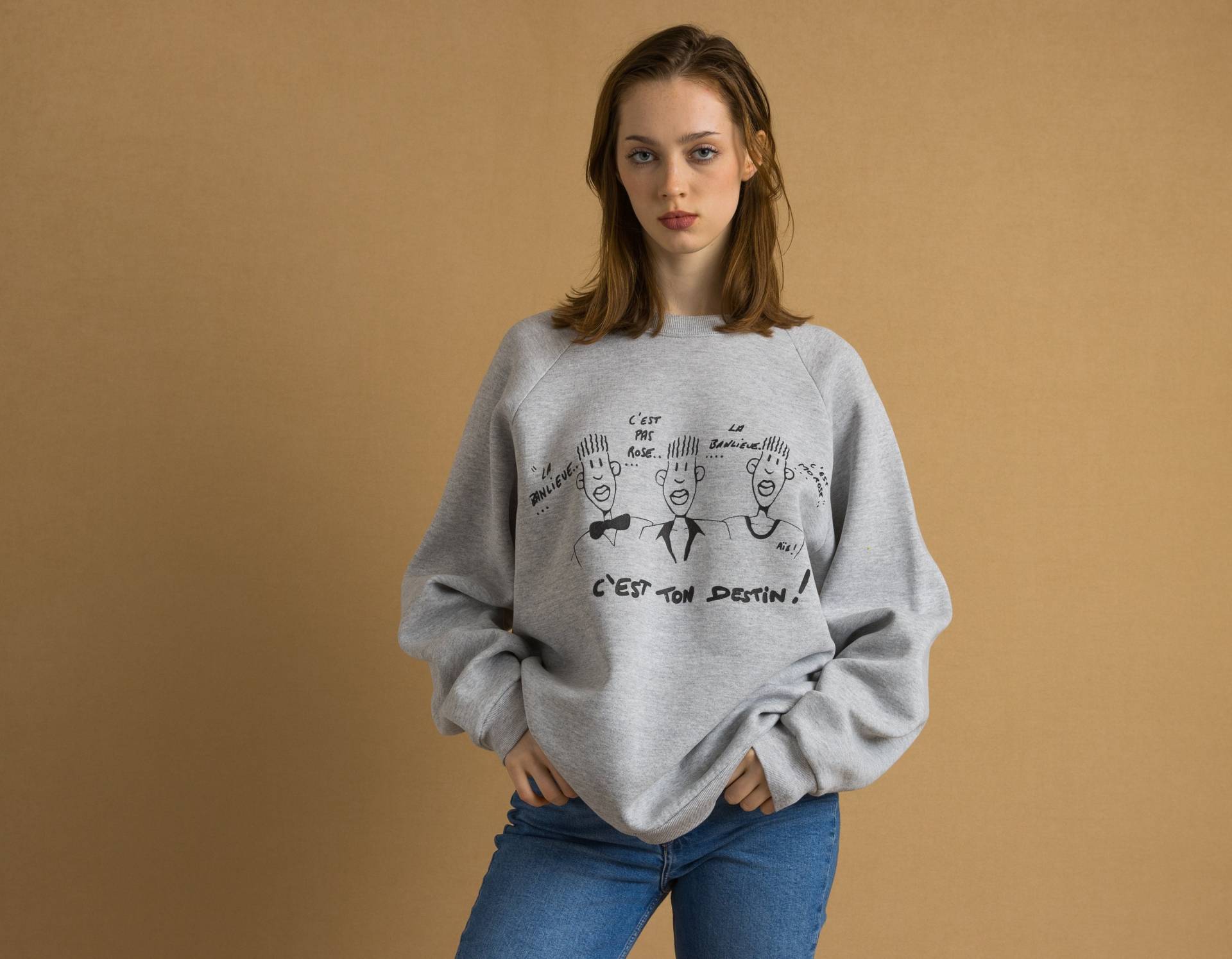 80Er Vintage Usa Style Logo Grafik Sweatshirt Langarm Damen Print Pullover. Unisex Pullover Größe Xlarge 80Er Vintage Usa Style Logo Grafik Sweatshirt Langarm Damen Print Pullover. Unisex Pullover Größe Xlarge von MoodGirlsUA