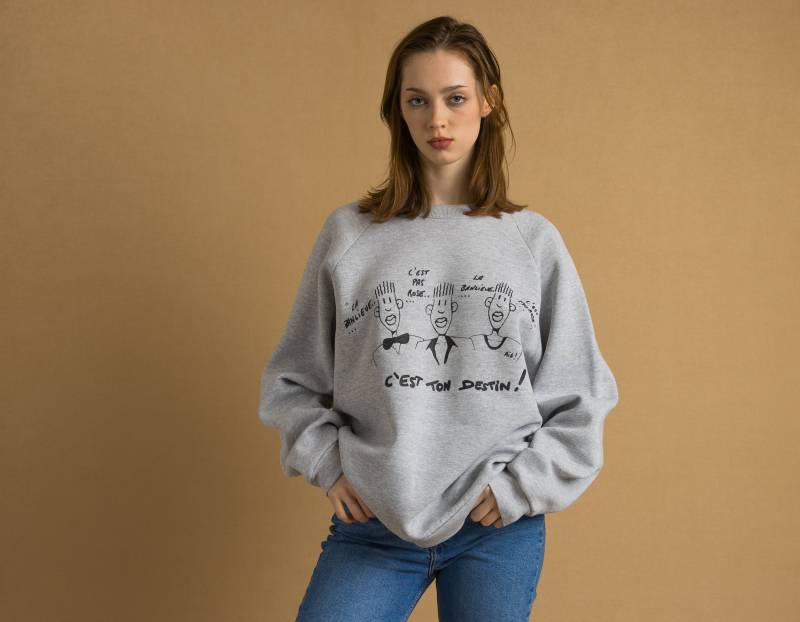 80Er Vintage Usa Style Logo Grafik Sweatshirt Langarm Damen Print Pullover. Unisex Pullover Größe Xlarge 80Er Vintage Usa Style Logo Grafik Sweatshirt Langarm Damen Print Pullover. Unisex Pullover Größe Xlarge von MoodGirlsUA