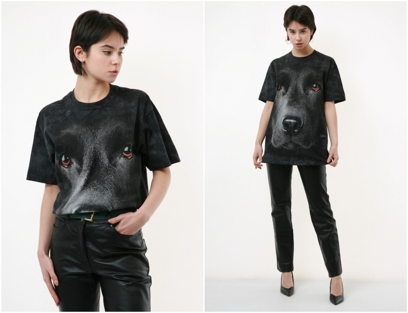 Die Mountain Vintage Oldschool Grafik Druck Schwarz T-Shirt T-Shirt 18232 von MoodGirlsUA