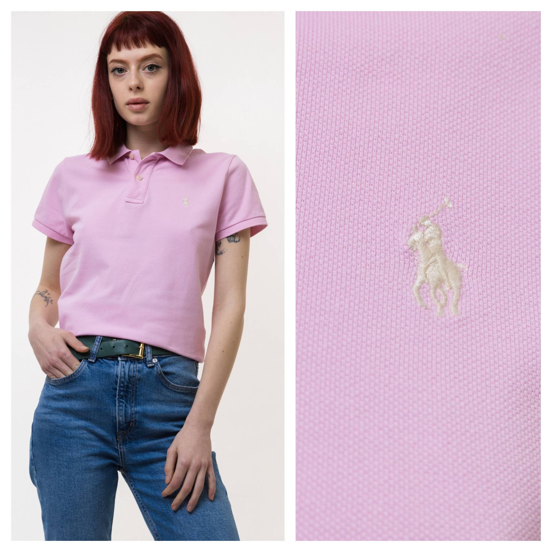 Vintage Frau Ralph Lauren Polo Classic Kurzarm T-Shirt Größe M Medium/Kleidung von MoodGirlsUA