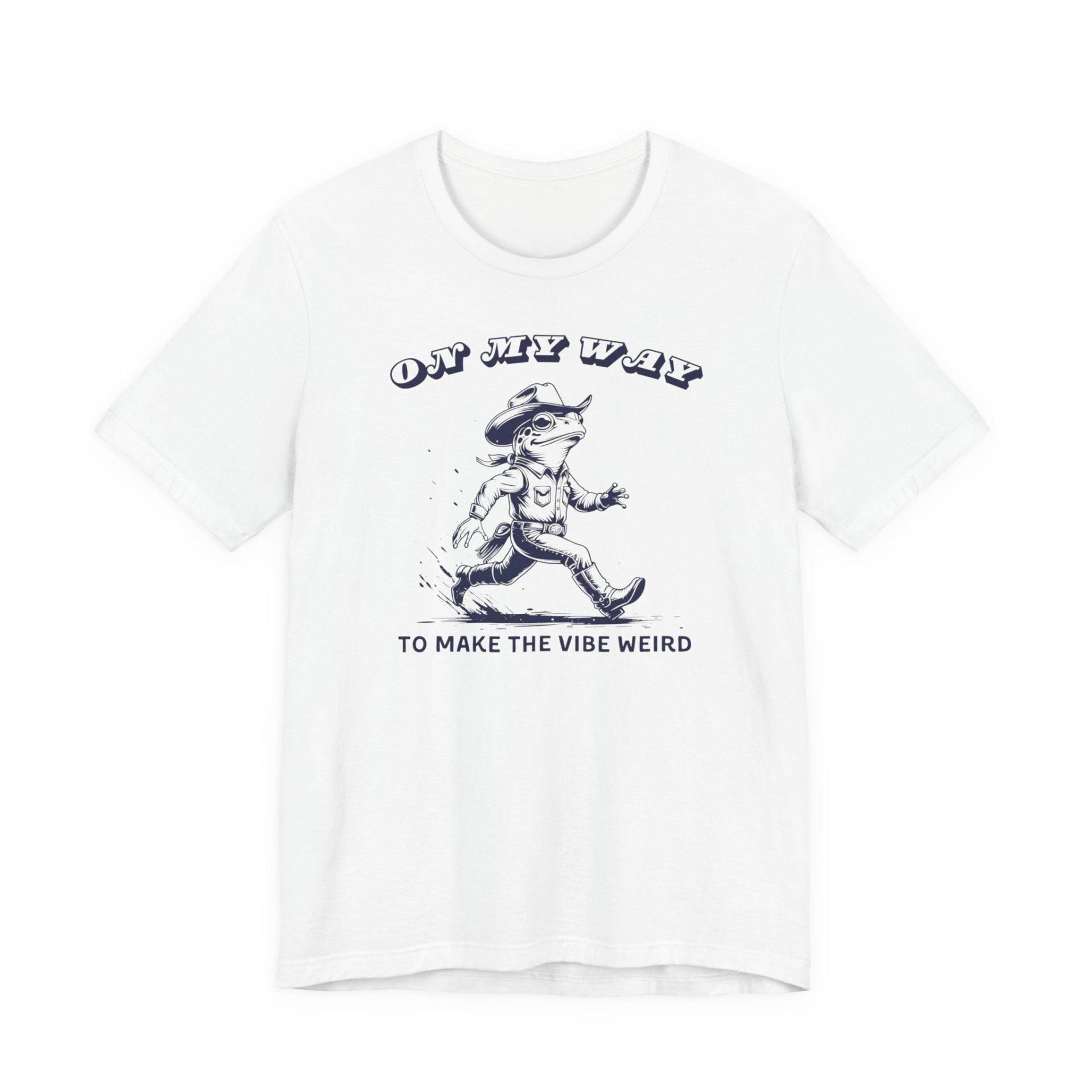 Lustiges Frosch Linolschnitt T-Shirt Weirdcore Meme, Gen Z Humor Lustiges Frosch Linolschnitt T-Shirt Weirdcore Meme, Gen Z Humor von Moodeace