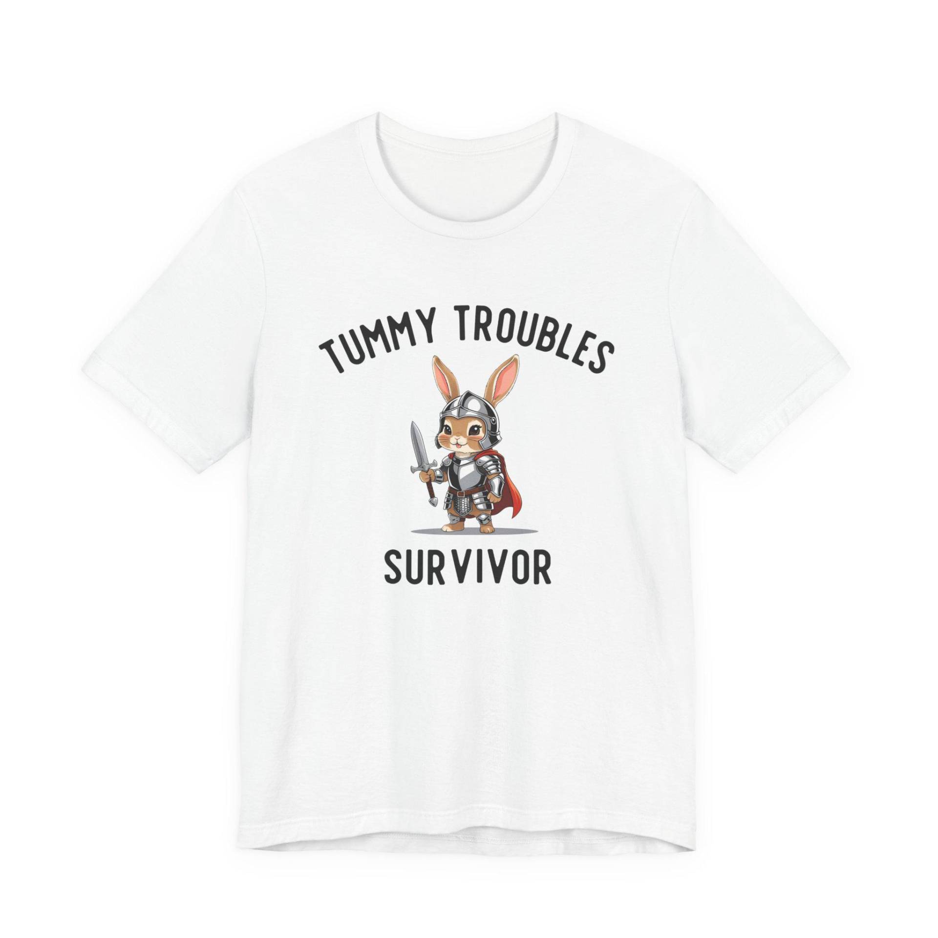 Lustiges Häschen T-Shirt Bauchprobleme Humor - Unisex T-Shirt Lustiges Häschen T-Shirt Bauchprobleme Humor - Unisex T-Shirt von Moodeace