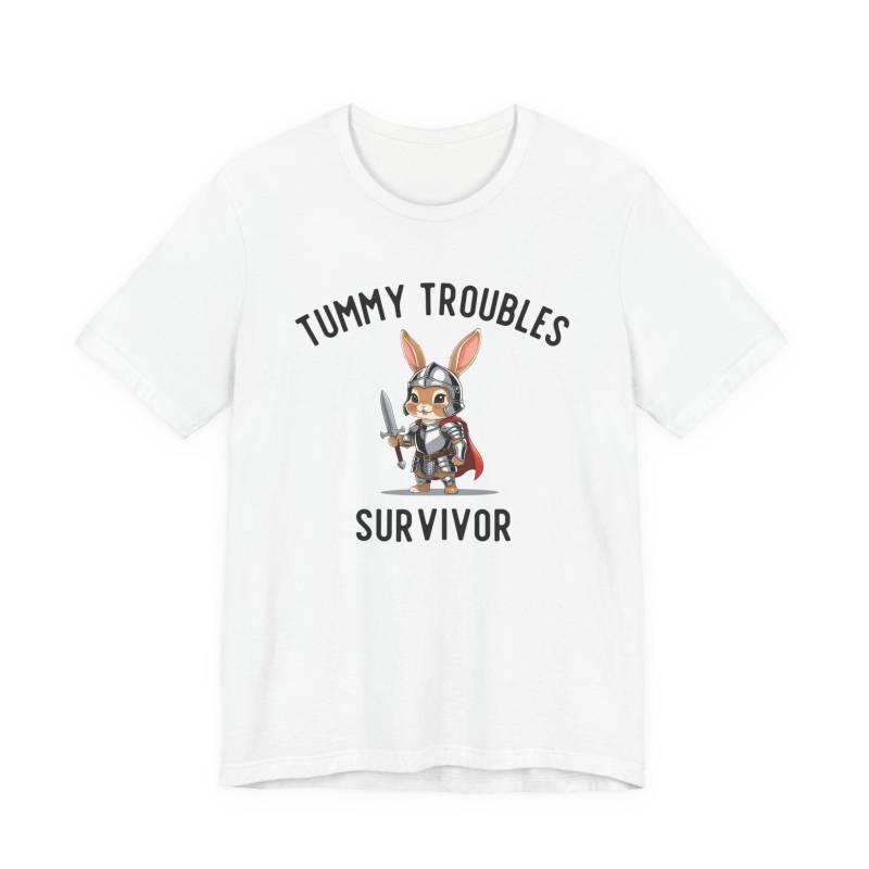 Lustiges Häschen T-Shirt Bauchprobleme Humor - Unisex T-Shirt Lustiges Häschen T-Shirt Bauchprobleme Humor - Unisex T-Shirt von Moodeace