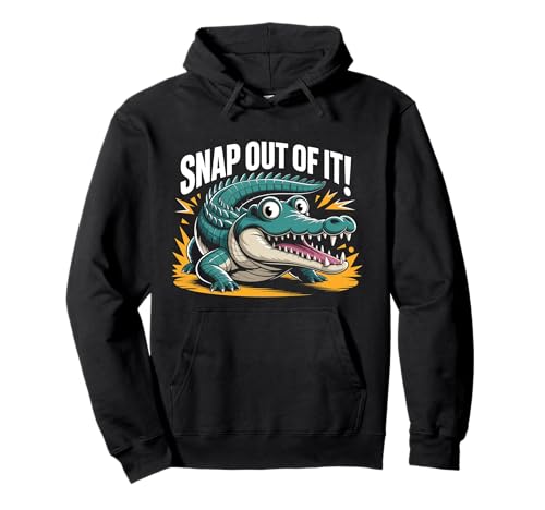 Lustiges Krokodil Kinder Pullover Hoodie Lustiges Krokodil Kinder Pullover Hoodie von Moodimals - Kidswear and Clothing