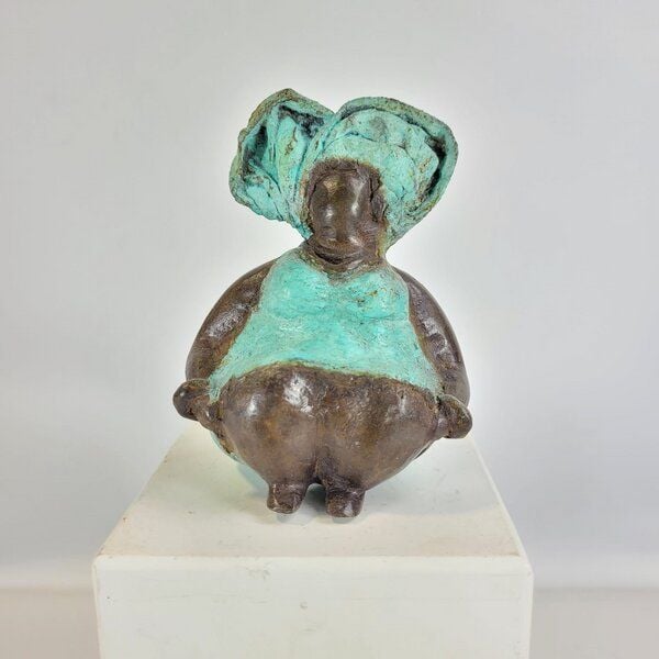 Moogoo Creative Africa Bronze-Skulptur "Bobaraba Henriette" Unikate by Hamidou | handgemacht von Moogoo Creative Africa