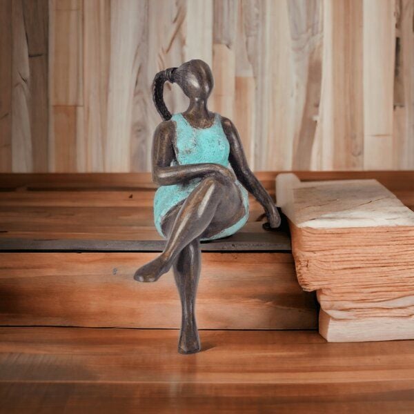 Moogoo Creative Africa Bronze-Skulptur "Bobaraba Lola" by Alain Soré | 20cm 800g | verschiedene Farben von Moogoo Creative Africa