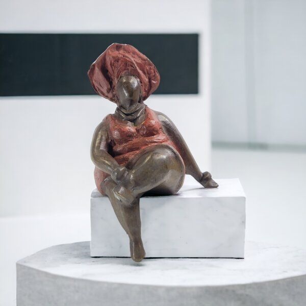 Moogoo Creative Africa Bronze-Skulptur "Bobaraba Yolanda" Unikate by Hamidou | handgemacht Moogoo Creative Africa Bronze-Skulptur "Bobaraba Yolanda" Unikate by Hamidou | handgemacht von Moogoo Creative Africa