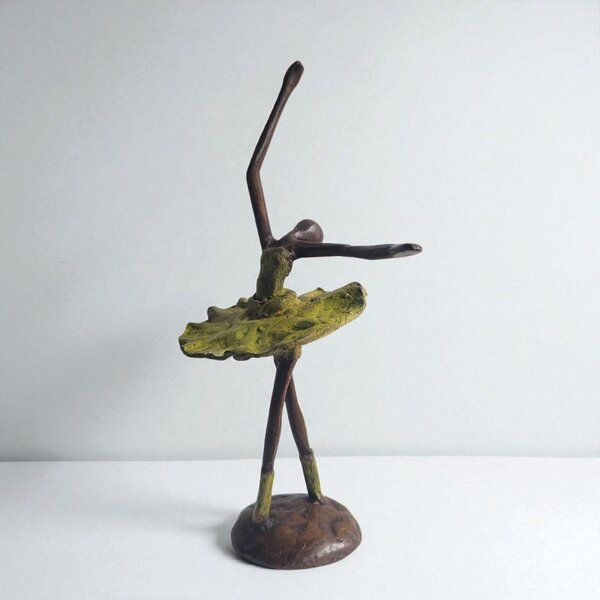 Moogoo Creative Africa Bronze-Skulptur "Danseuse de ballet" Ballerina 20cm Unikat by Mouni von Moogoo Creative Africa