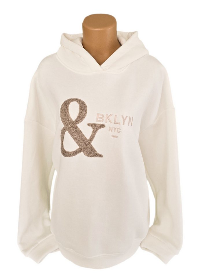 Mooij Fashion Hoodie Damen Sweatshirt Pullover kuschelig warm in verschiedenen Farben von Mooij Fashion