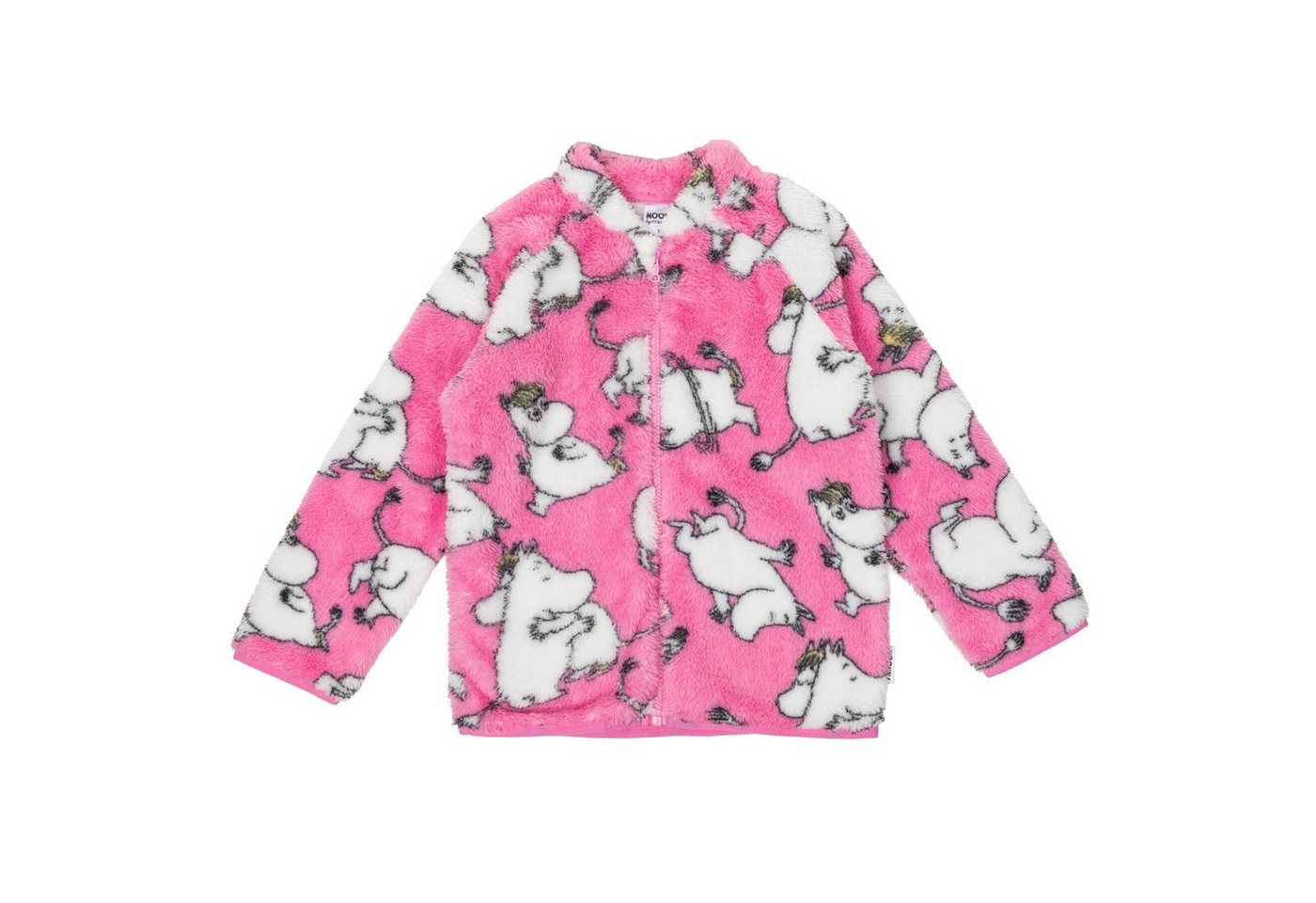 Moomin by Martinex Fleecejacke MOOMIN Kinder Fleecejacke „Lovebirds“ Pink – © Moomin Characters von Moomin by Martinex