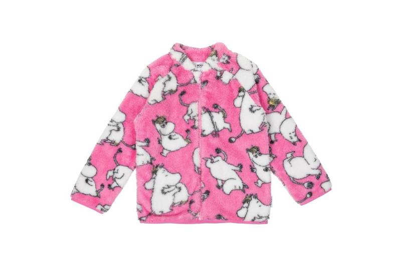 Moomin by Martinex Fleecejacke MOOMIN Kinder Fleecejacke „Lovebirds“ Pink – © Moomin Characters von Moomin by Martinex