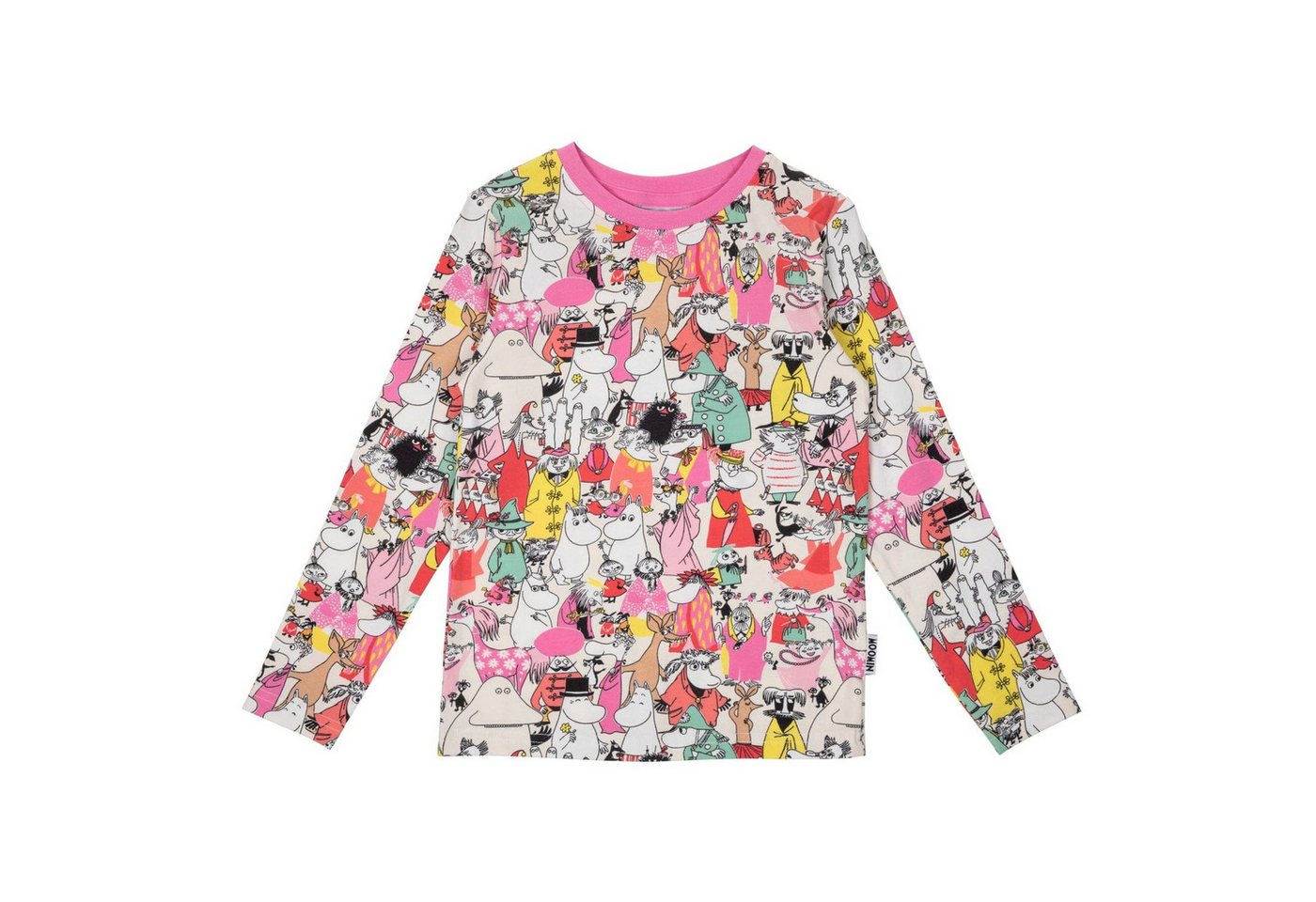 Moomin by Martinex Langarmshirt MOOMIN Kinder Longsleeve „Class Reunion“ Off-white – © Moomin Characte von Moomin by Martinex