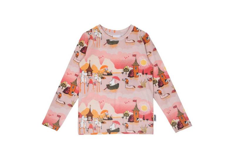 Moomin by Martinex Langarmshirt MOOMIN Kinder Longsleeve „Deluge“ Beige – © Moomin Characters von Moomin by Martinex