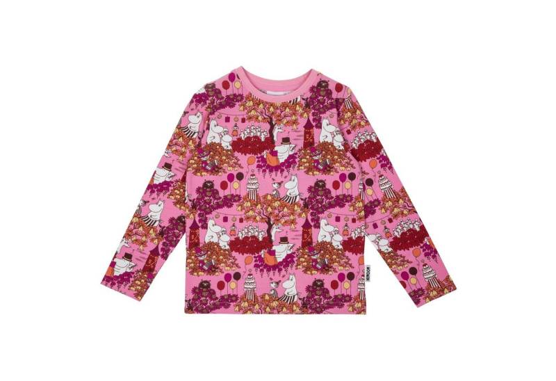 Moomin by Martinex Langarmshirt MOOMIN Kinder Longsleeve „Party Moment“ Pink – © Moomin Characters von Moomin by Martinex
