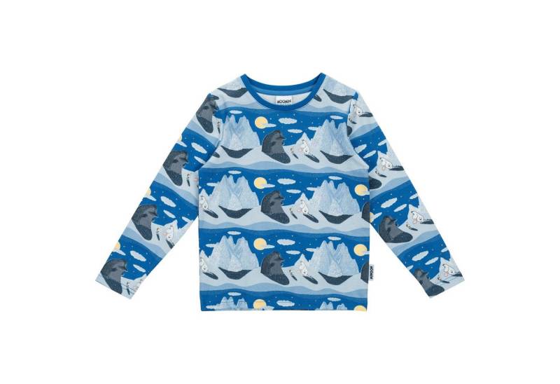 Moomin by Martinex Langarmshirt MOOMIN Night Sky Langarmshirt Blau – © Moomin Characters von Moomin by Martinex