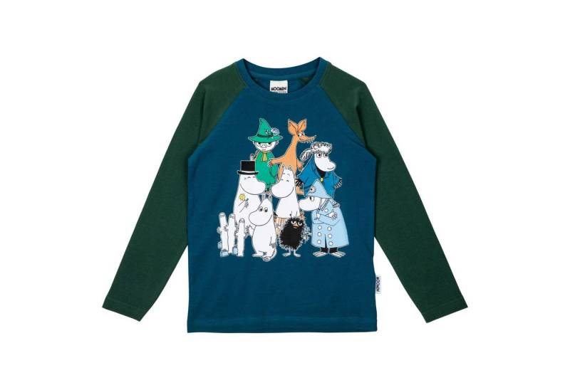 Moomin by Martinex Langarmshirt Martinex Moomin Langarmshirt „Class Picture“ blau © Moomin Characters von Moomin by Martinex