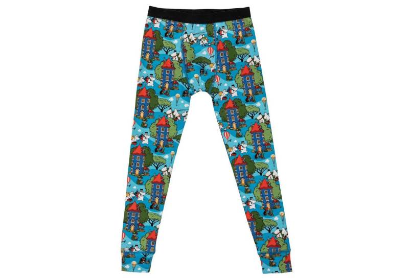 Moomin by Martinex Lange Unterhose MOOMIN – Kinder-Leggings „Home Yard Long Johns“ Blau von Moomin by Martinex