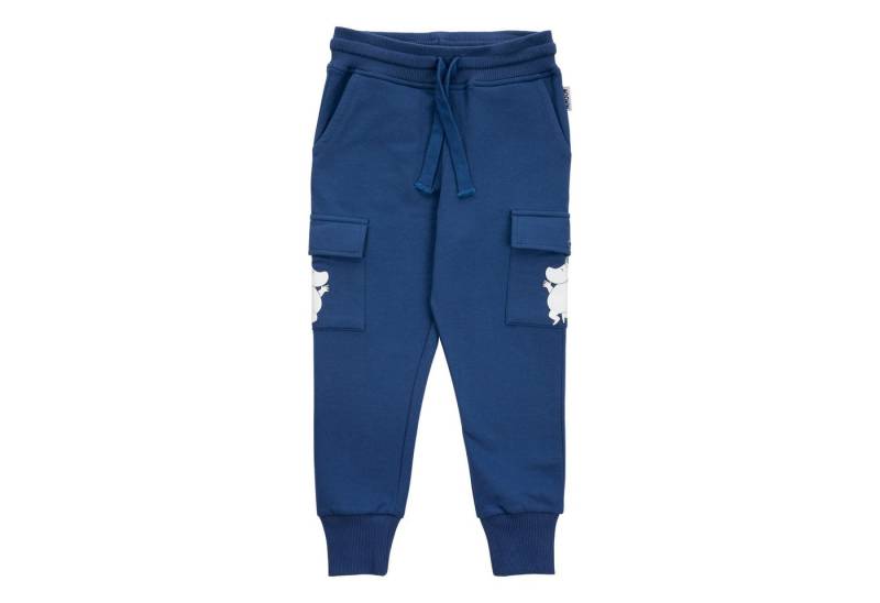 Moomin by Martinex Sweathose Martinex Cargo-Sweathose in blau mit Mumintroll-Print von Moomin by Martinex