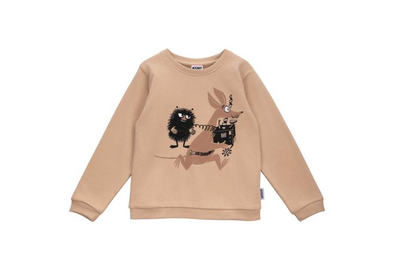 Moomin by Martinex Sweatshirt Martinex Moomin Sweatshirt braun mit Handwerker Sniff und Stinky von Moomin by Martinex