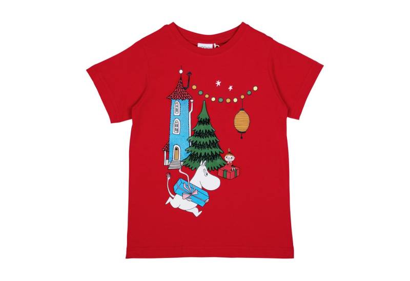 Moomin by Martinex T-Shirt Moomin by Martinex T-Shirt rot Weihnachten Moomin Moomintroll X-Mas von Moomin by Martinex