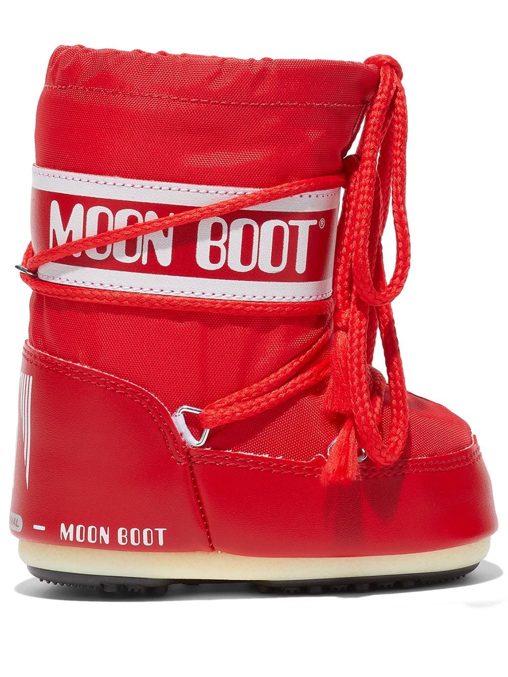 Moon Boot Kids Icon Mini Schneestiefel - Rot von Moon Boot Kids