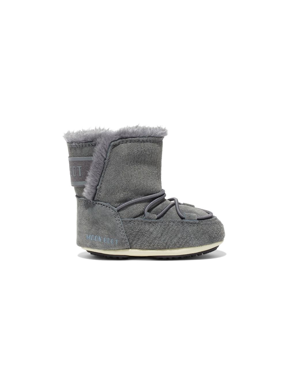 Moon Boot Kids Stiefel mit Faux Fur - Grau von Moon Boot Kids