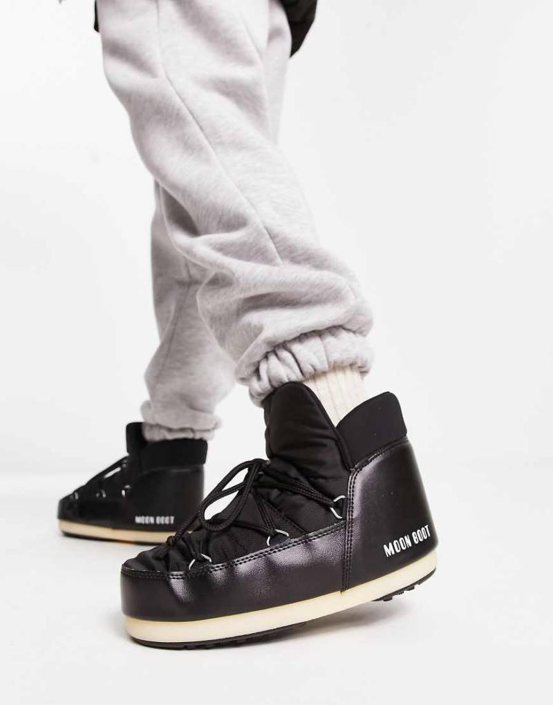 Moon Boot - Evolution - Schuhe aus wasserabweisendem Nylon in Schwarz von Moon Boot