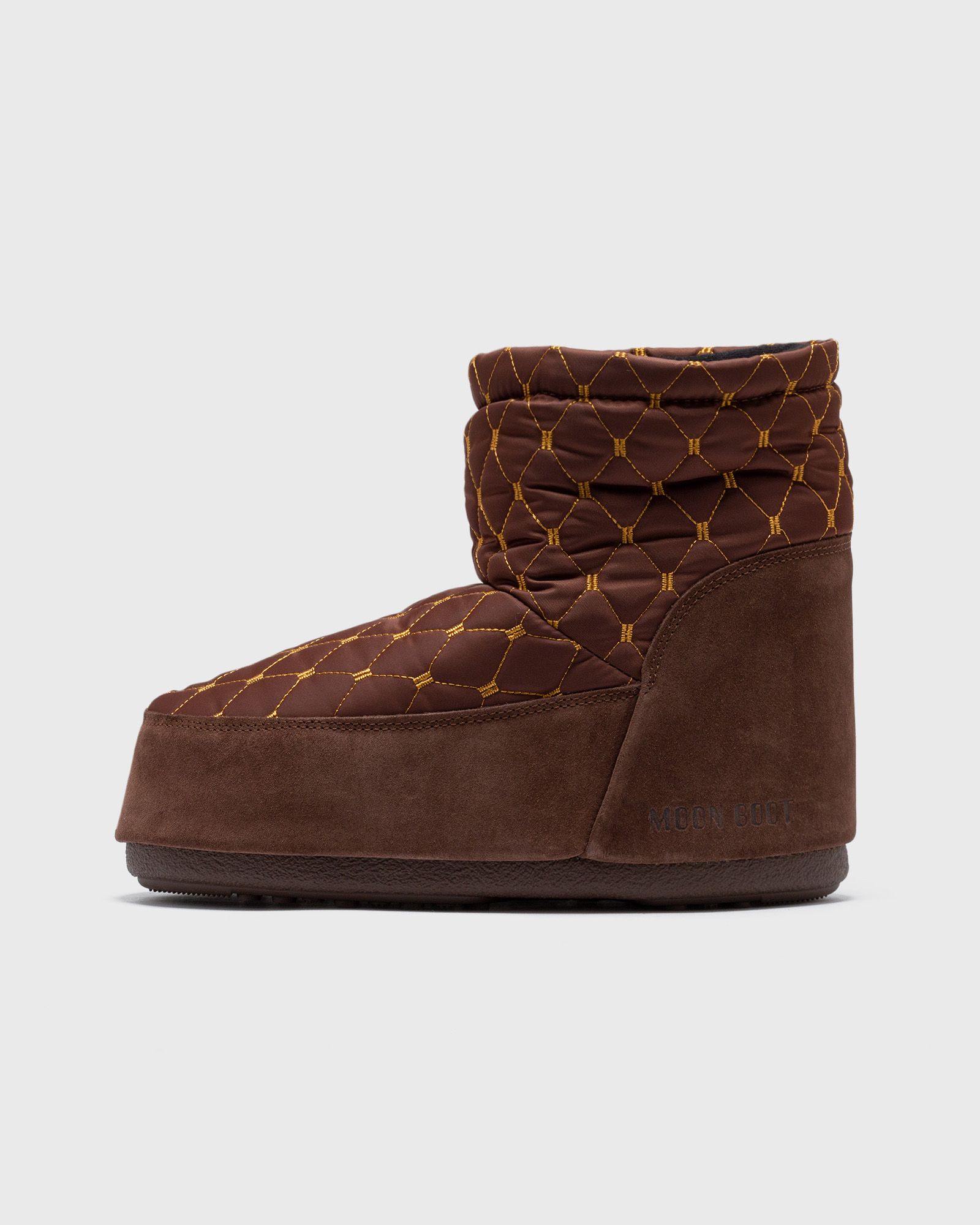 Moon Boot ICON LOW NOLACE QUILTED men Boots brown in Größe:36-38 von Moon Boot