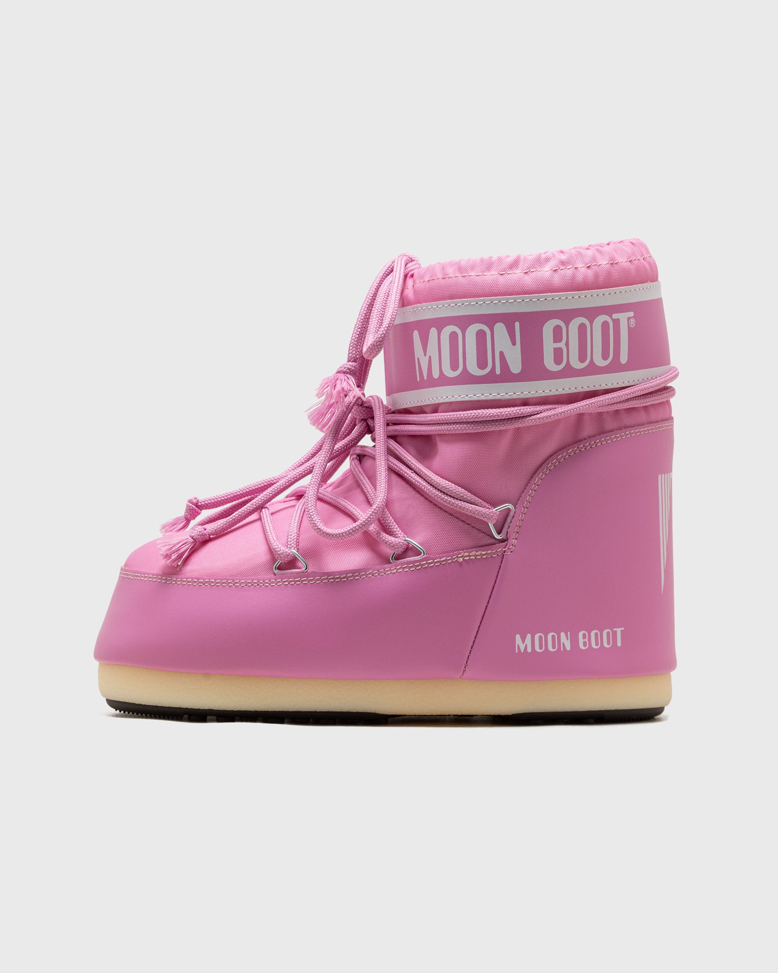 Moon Boot ICON LOW NYLON men Boots pink in Größe:42-44 von Moon Boot