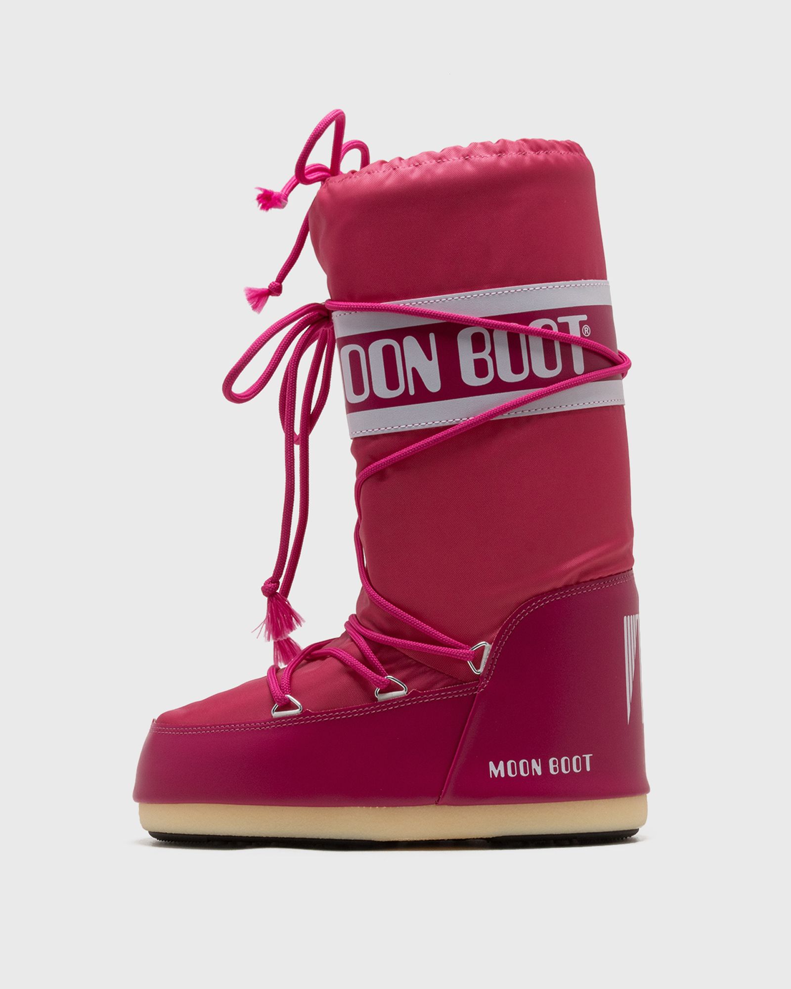 Moon Boot ICON NYLON men Boots pink in Größe:42-44 von Moon Boot