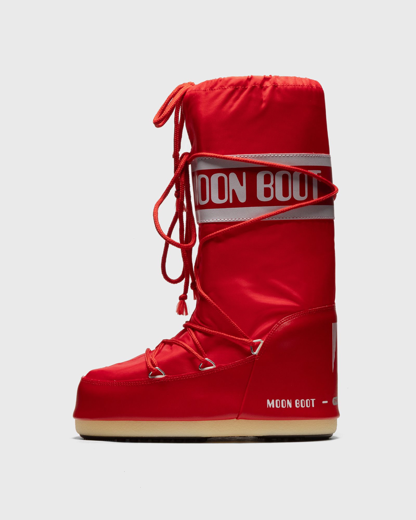 Moon Boot ICON NYLON men Boots red in Größe:39-41 von Moon Boot