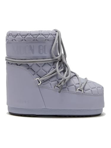 Moon Boot Icon Low Quilt Damen Winterschuhe Grey EU 39-41 Stylische & Funktionale Winterstiefel für Damen von Moon Boot