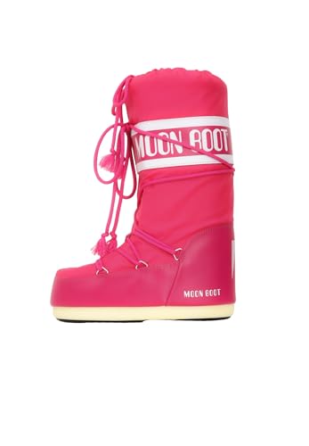 Moon Boot Icon Fuchsia Damen Schneestiefel 35/38, Rosa, 37 EU von Moon Boot