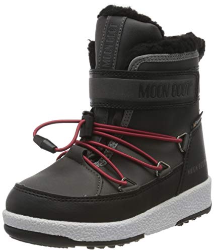 Moon Boot Jr Boy Boot Wp Schneestiefel, Grau (Grigio 002), 30 EU von Moon Boot