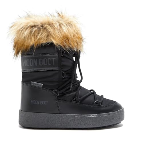 Moon Boot Ltrack Monaco Low WP Damen Winterstiefel Black EU 38 Wasserdichte & Stilvolle Schuhe für Abenteurer von Moon Boot