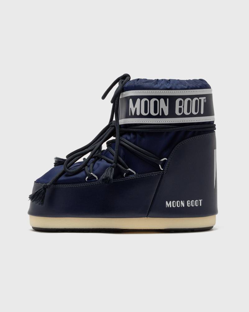 Moon Boot MB ICON LOW NYLON men Boots blue in Größe:45-47 von Moon Boot