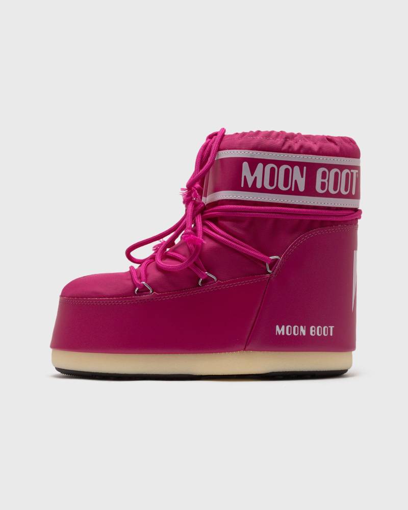 Moon Boot MB ICON LOW NYLON men Boots pink in Größe:42-44 von Moon Boot