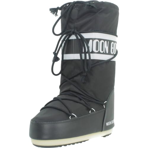 Moon Boot Nylon black 001 Unisex 35-38 EU Schneestiefel von Moon Boot