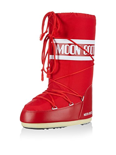 Moon Boot Unisex-Erwachsene Nylon Schneestiefel, rot (red 003), 35-38 EU von Moon Boot