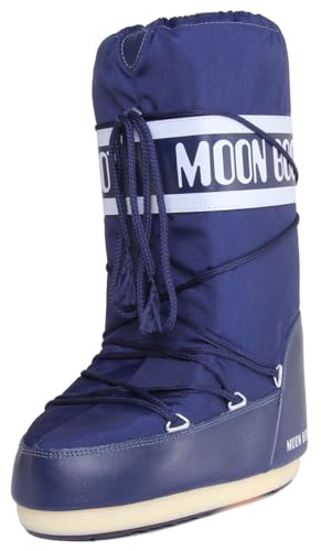 Moon Boot Unisex-Erwachsene Nylon Schneestiefel, blau (blue 002), 23-26 EU von Moon Boot