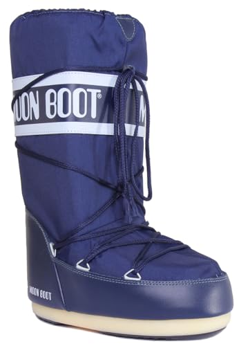 Moon Boot Unisex-Erwachsene Nylon Schneestiefel, blau (blue 002), 23-26 EU von Moon Boot