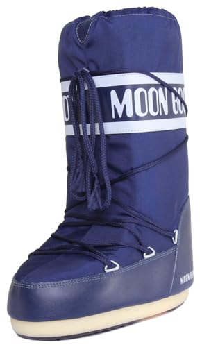 Moon Boot Nylon Unisex Schneestiefel, Blau (Blue 002), 35/38 EU von Moon Boot